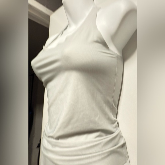 SPANX Light Gray Perforated Tank Top - Picture 2 of 6